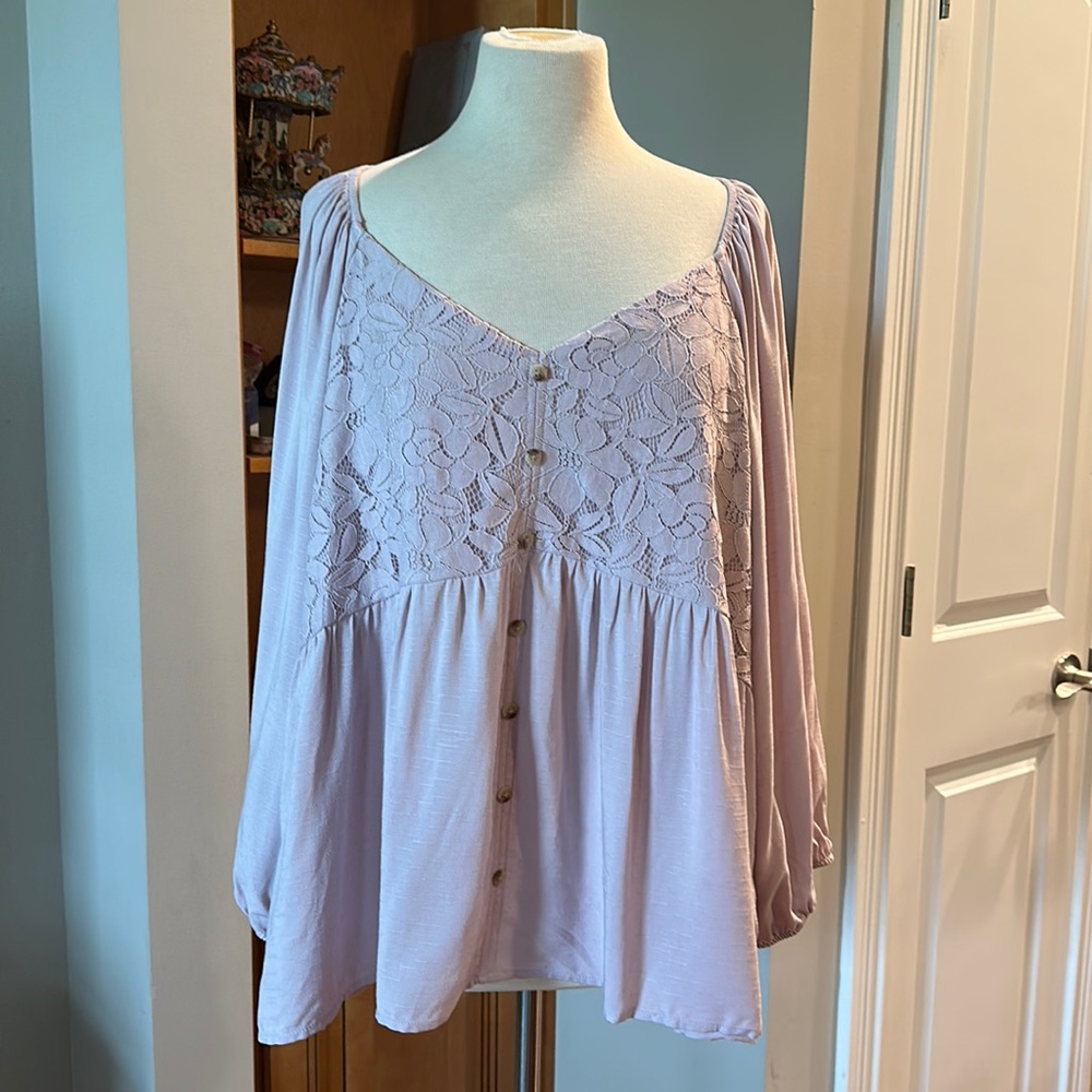 Maurice’s peplum blouse